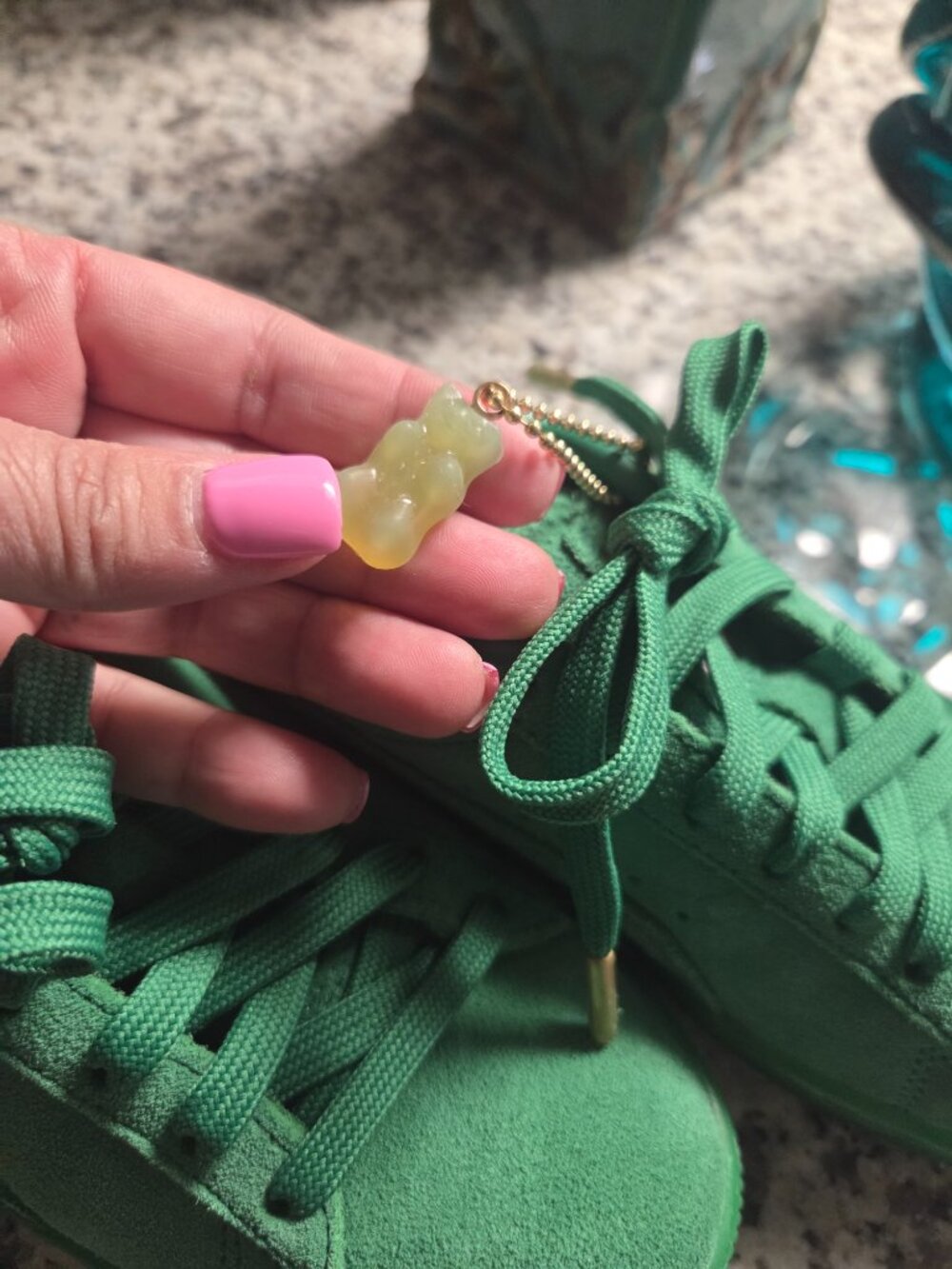 Puma x Haribo Suede “Amazon Green” – Size 8(6C) - Picture 6 of 7